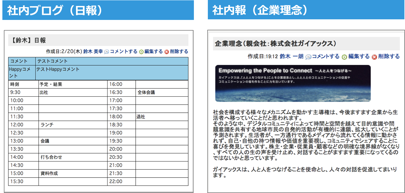 「情報発信ツール」として活用