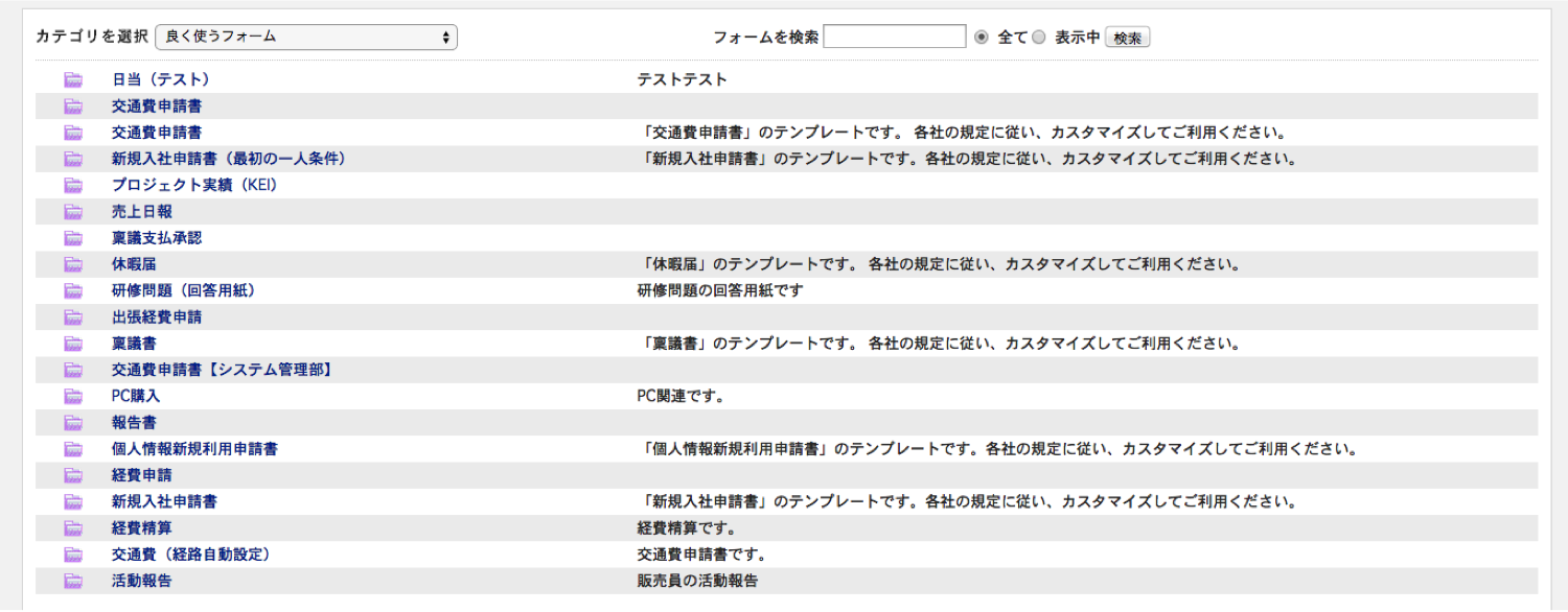 社内稟議書として活用